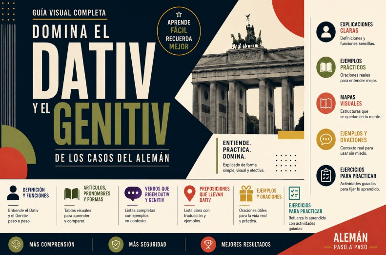 Guía visual del Dativ y el Genitiv